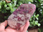 Polished Rubellite Pink Tourmaline Standing Display Pieces x 2 From Ambatondrazaka, Madagascar - Toprock Gemstones and Minerals 