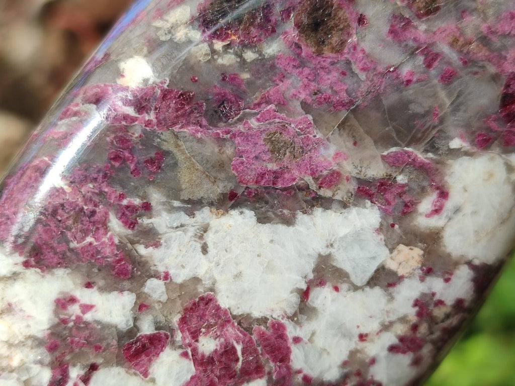 Polished Rubellite Pink Tourmaline Standing Display Pieces x 2 From Ambatondrazaka, Madagascar - Toprock Gemstones and Minerals 
