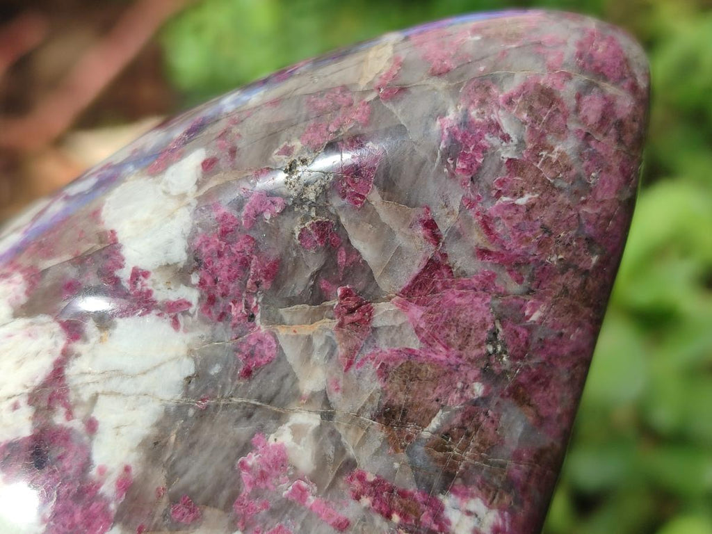 Polished Rubellite Pink Tourmaline Standing Display Pieces x 2 From Ambatondrazaka, Madagascar - Toprock Gemstones and Minerals 