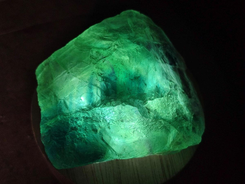 Natural Watermelon Fluorite Cobbed Specimens x 6 From Uis, Namibia - Toprock Gemstones and Minerals 