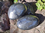Polished Basalt Pharaoh Stone Free Forms x 6 From Iron Duke Mine, Zimbabwe - Toprock Gemstones and Minerals 