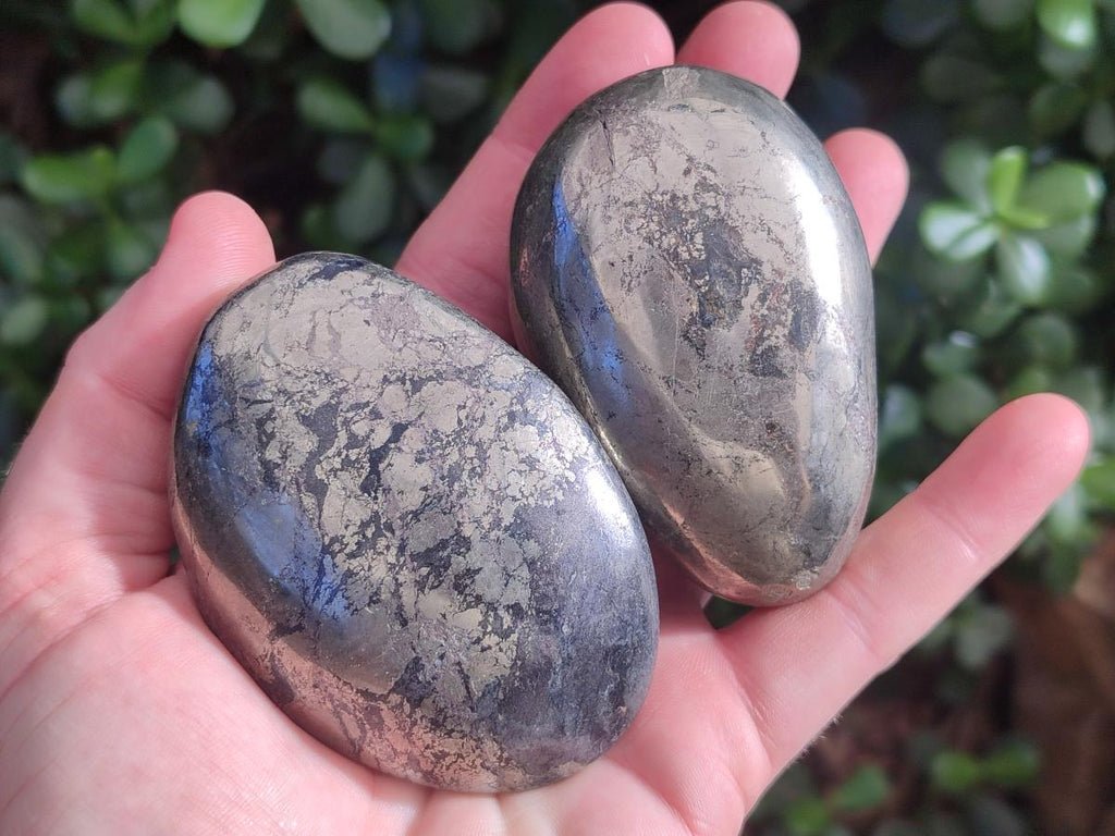 Polished Basalt Pharaoh Stone Free Forms x 6 From Iron Duke Mine, Zimbabwe - Toprock Gemstones and Minerals 