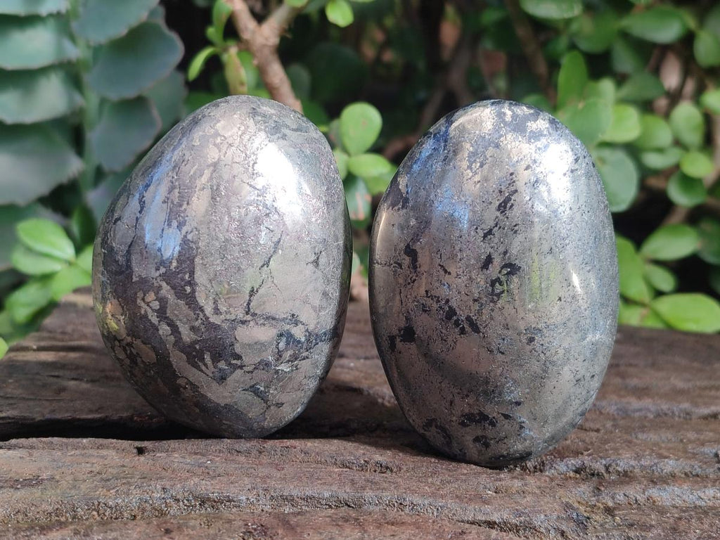 Polished Basalt Pharaoh Stone Free Forms x 6 From Iron Duke Mine, Zimbabwe - Toprock Gemstones and Minerals 