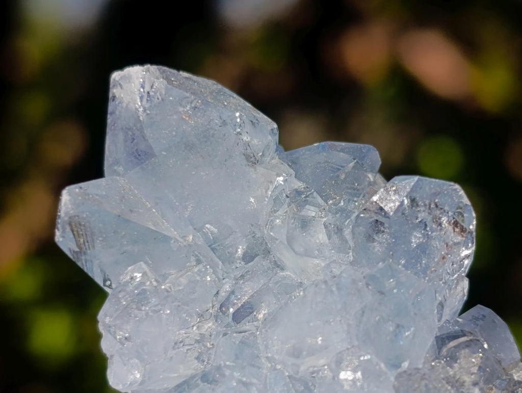 Natural Blue Celestite Specimens x 24 From Sakoany, Madagascar - Toprock Gemstones and Minerals 