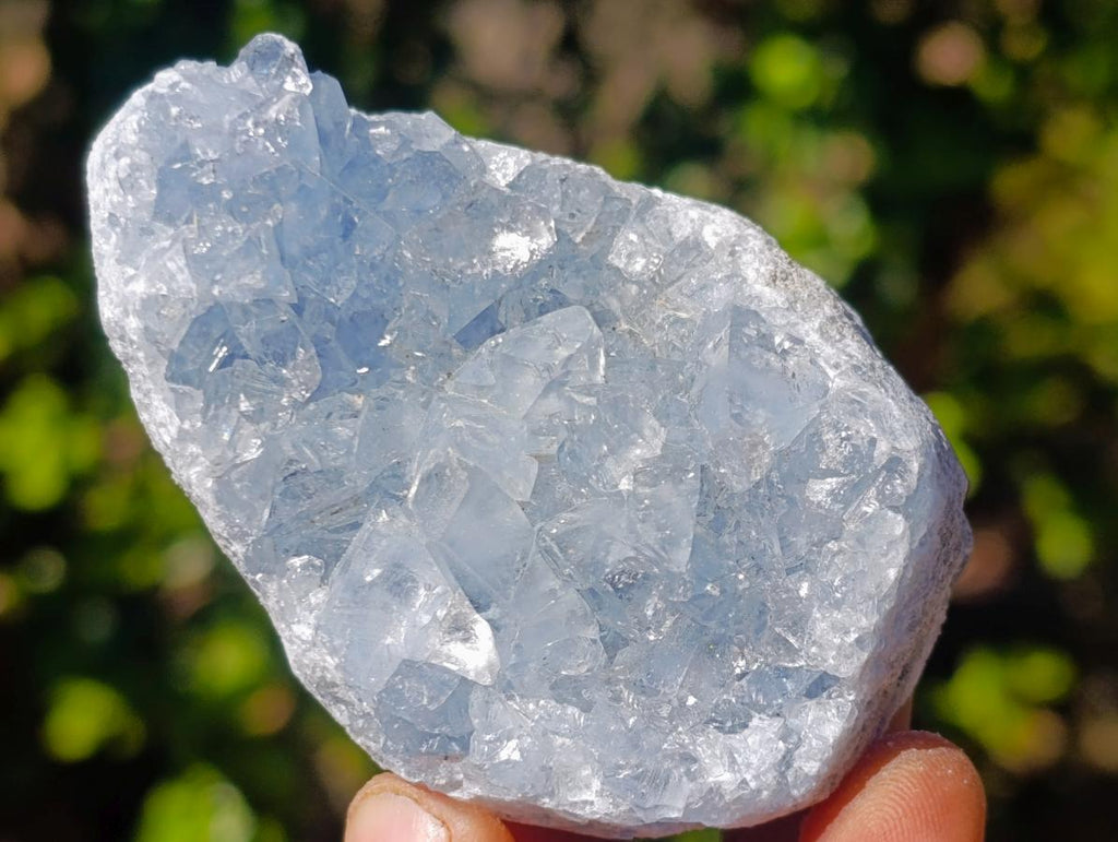 Natural Blue Celestite Specimens x 24 From Sakoany, Madagascar - Toprock Gemstones and Minerals 