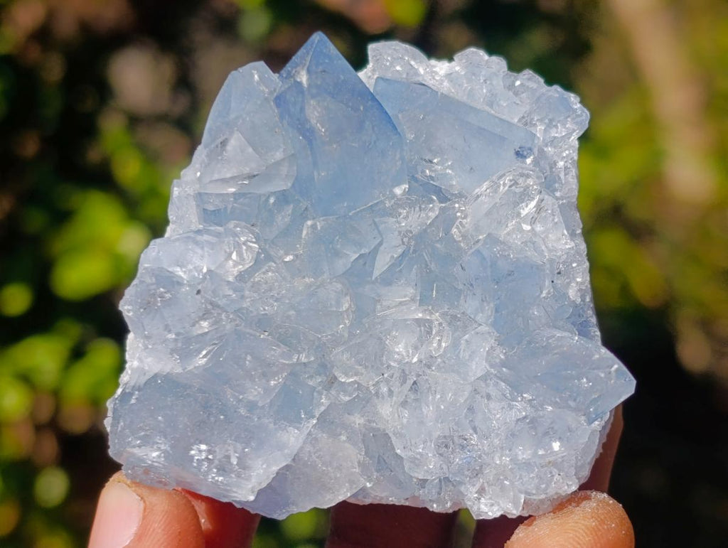 Natural Blue Celestite Specimens x 24 From Sakoany, Madagascar - Toprock Gemstones and Minerals 
