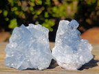 Natural Blue Celestite Specimens x 24 From Sakoany, Madagascar - Toprock Gemstones and Minerals 
