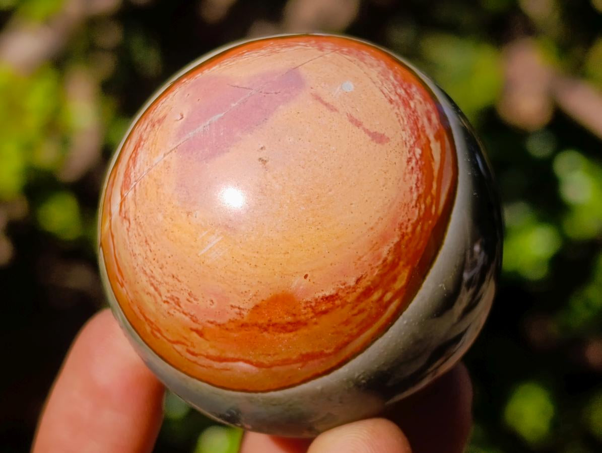 Polished Polychrome Jasper Spheres x 12 From Androka, Madagascar - Toprock Gemstones and Minerals 