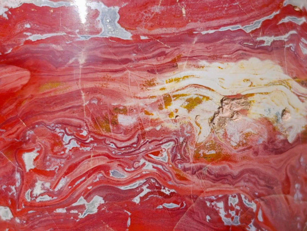 Polished Red Jasper Standing Display Pieces x 3 From Madagascar - Toprock Gemstones and Minerals 