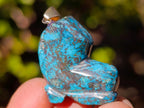 Hand Made Shattuckite Pendants x 24 From Congo - Toprock Gemstones and Minerals 