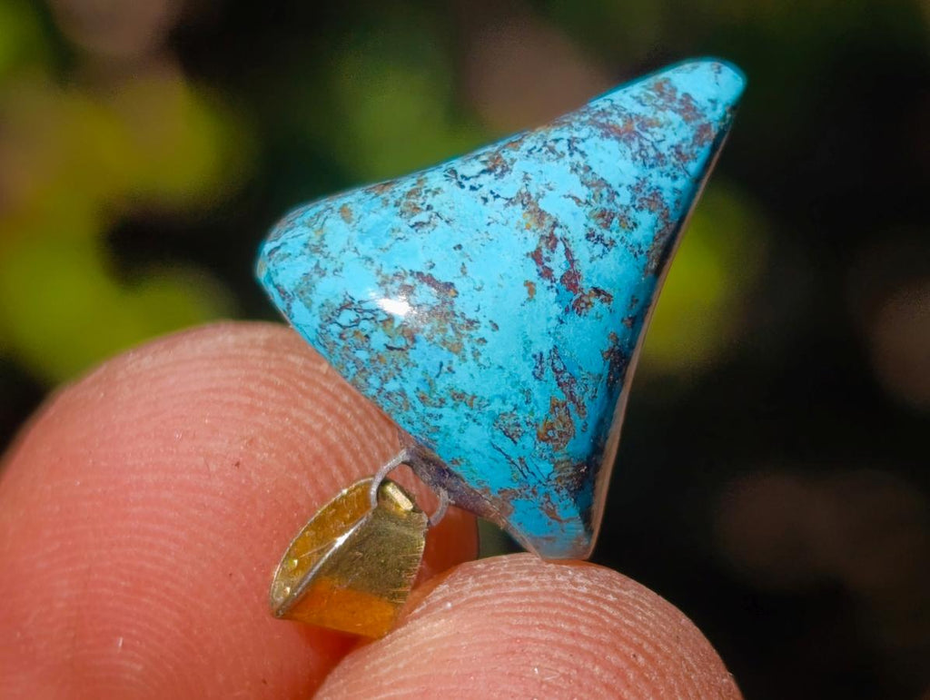 Hand Made Shattuckite Pendants x 24 From Congo - Toprock Gemstones and Minerals 