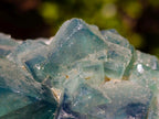 Natural Green Cubic Fluorite Specimens x 5 From Mandrosonoro, Madagascar - Toprock Gemstones and Minerals 