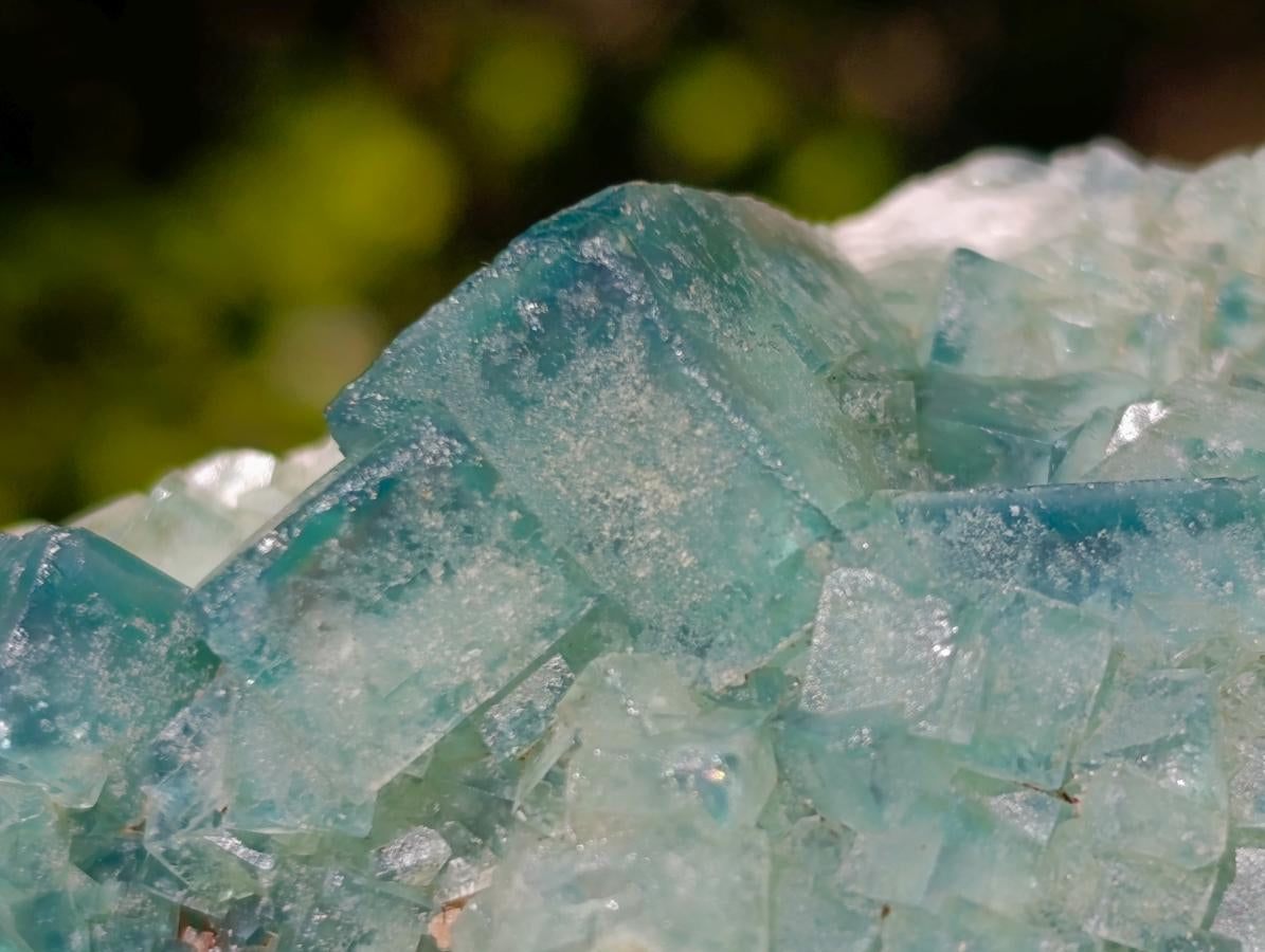 Natural Green Cubic Fluorite Specimens x 5 From Mandrosonoro, Madagascar - Toprock Gemstones and Minerals 
