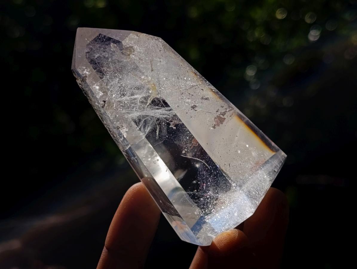 Polished Clear Quartz Crystals x 6 From Madagascar - Toprock Gemstones and Minerals 