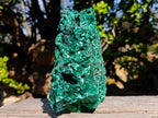 Natural Large Cabinet Size Silky Malachite Specimen x 1 From Kasompe, Congo - Toprock Gemstones and Minerals 