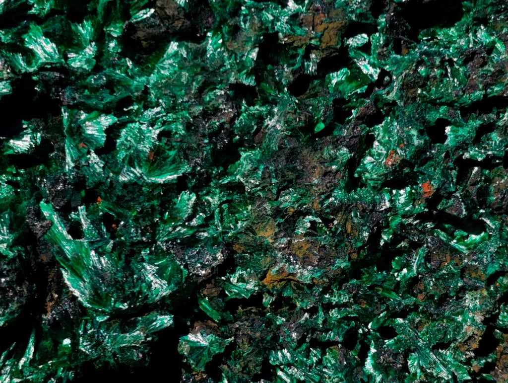 Natural Large Cabinet Size Silky Malachite Specimen x 1 From Kasompe, Congo - Toprock Gemstones and Minerals 