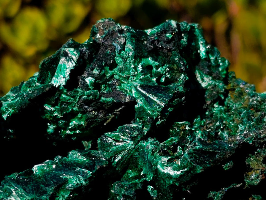 Natural Large Cabinet Size Silky Malachite Specimen x 1 From Kasompe, Congo - Toprock Gemstones and Minerals 