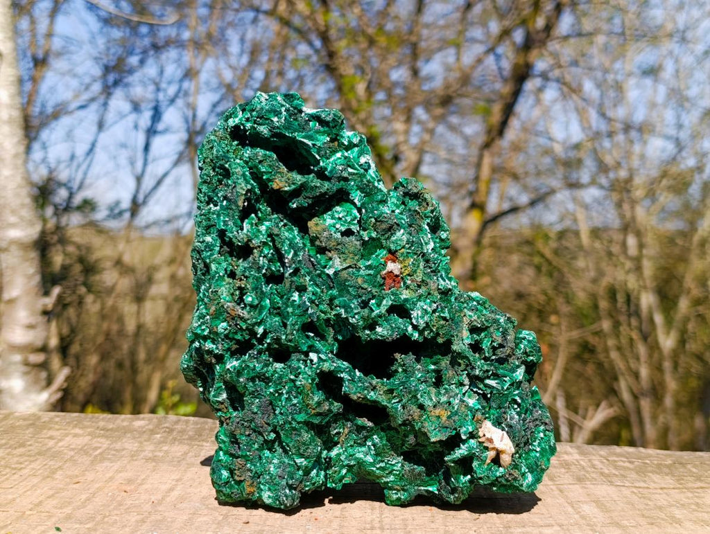 Natural Large Cabinet Size Silky Malachite Specimen x 1 From Kasompe, Congo - Toprock Gemstones and Minerals 