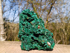 Natural Large Cabinet Size Silky Malachite Specimen x 1 From Kasompe, Congo - Toprock Gemstones and Minerals 
