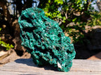 Natural Large Cabinet Size Silky Malachite Specimen x 1 From Kasompe, Congo - Toprock Gemstones and Minerals 