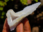 Natural Etched Blue Chalcedony Specimens x 12 From Nsanje, Malawi - Toprock Gemstones and Minerals 