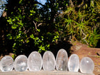 Polished Mix Multi Mineral Standing Display Pieces x 12 From Madagascar - Toprock Gemstones and Minerals 