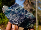 Natural Watermelon Fluorite Cobbed Specimens x 10 From Uis, Namibia - Toprock Gemstones and Minerals 
