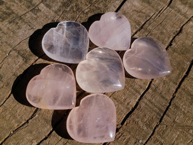 Polished Mini Gemmy Rose Quartz Eggs x 26 From Madagascar - Toprock Gemstones and Minerals 