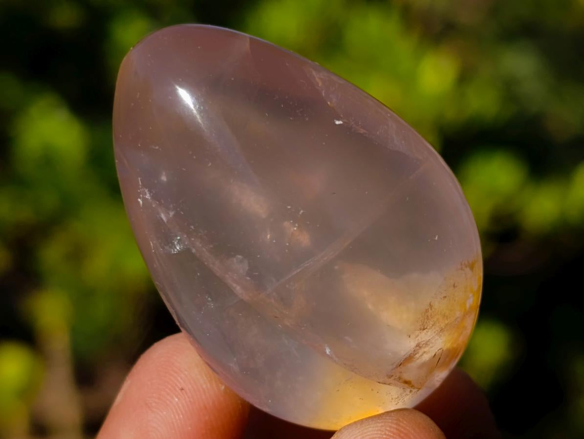 Polished Mini Gemmy Rose Quartz Eggs x 26 From Madagascar - Toprock Gemstones and Minerals 