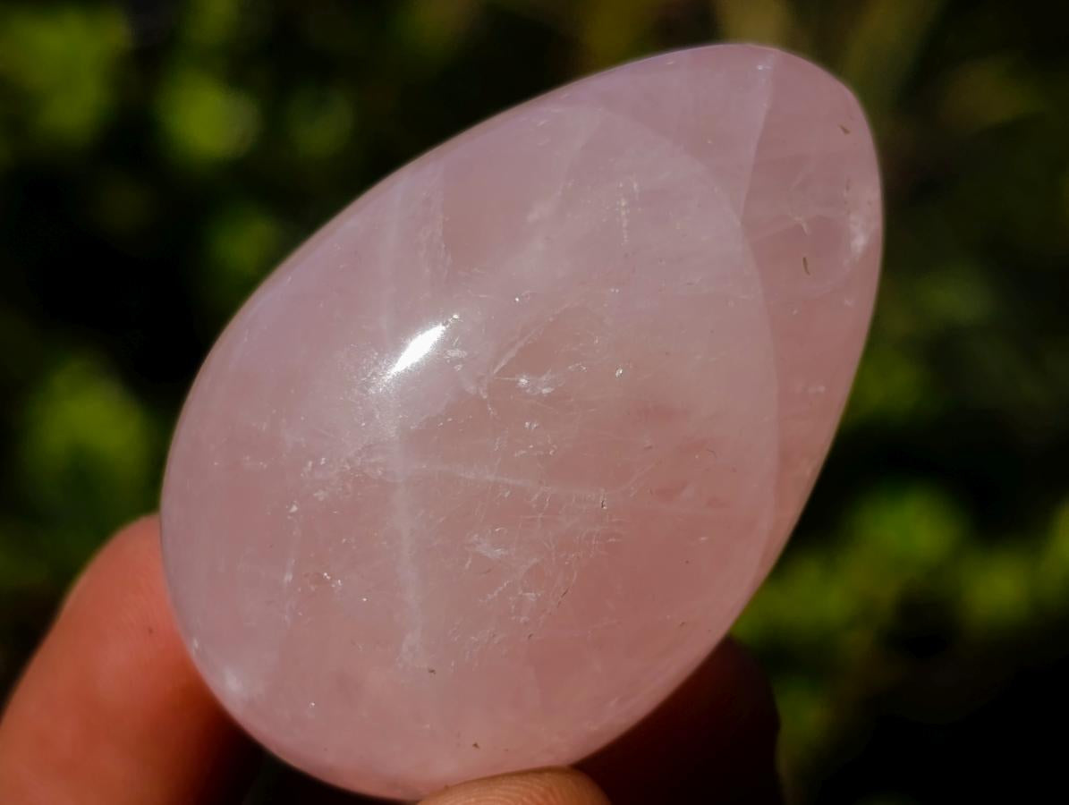 Polished Mini Gemmy Rose Quartz Eggs x 26 From Madagascar - Toprock Gemstones and Minerals 