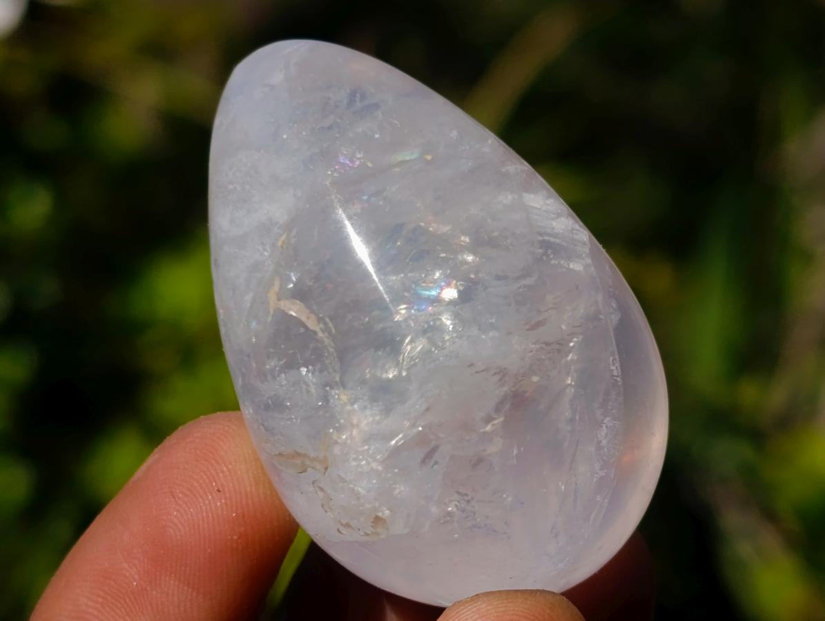 Polished Mini Gemmy Rose Quartz Eggs x 26 From Madagascar - Toprock Gemstones and Minerals 