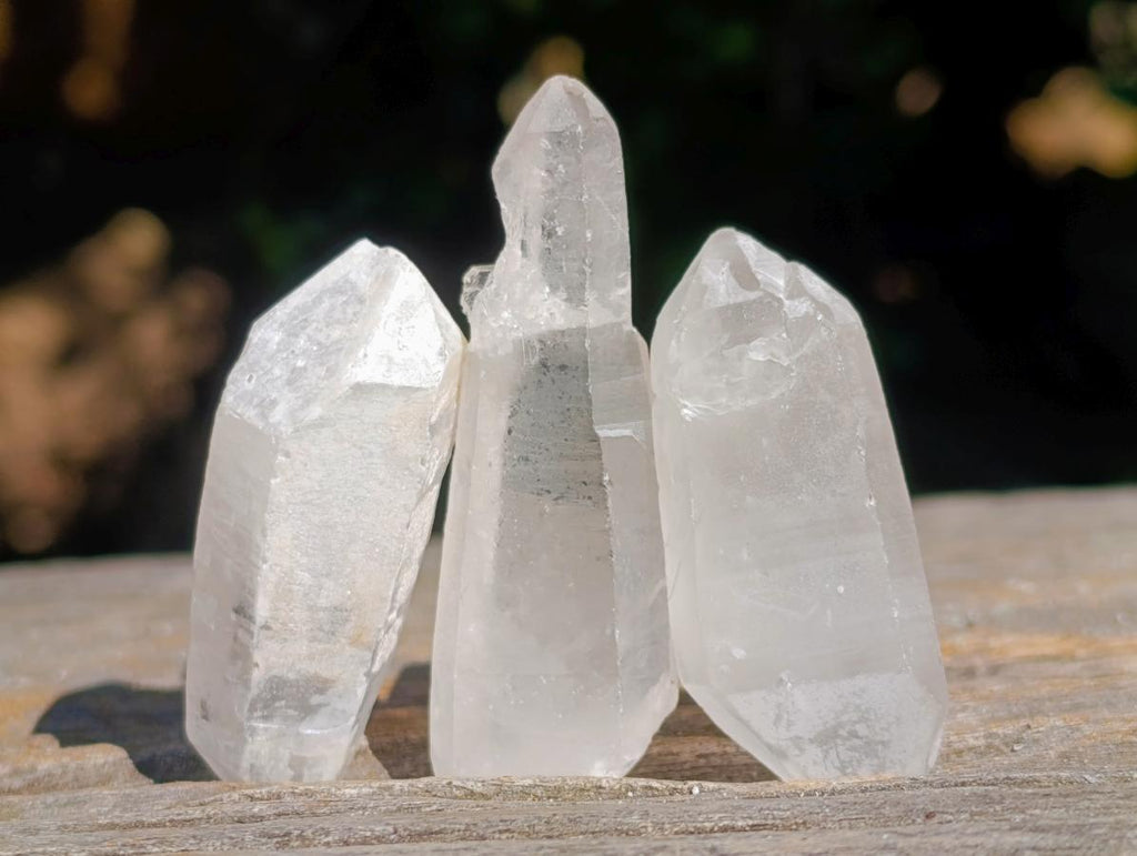 Natural Double Terminated Malagasy Quartz Crystals x 70 From Madagascar - Toprock Gemstones and Minerals 