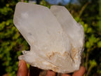 Natural White Malagasy Quartz Clusters x 3 From Madagascar - Toprock Gemstones and Minerals 