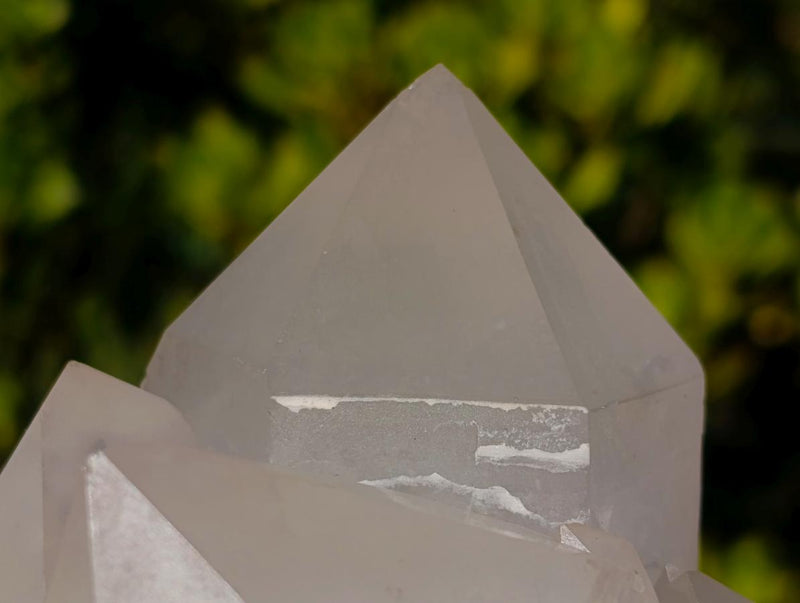 Natural White Malagasy Quartz Clusters x 3 From Madagascar - Toprock Gemstones and Minerals 