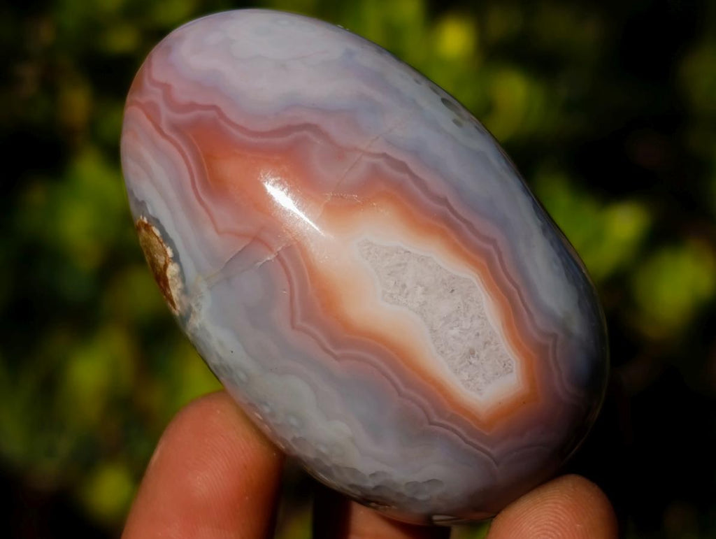 Polished and Natural Shashe River Agate Eggs x 12 From Shashe River, Zimbabwe - Toprock Gemstones and Minerals 