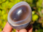 Polished and Natural Shashe River Agate Eggs x 12 From Shashe River, Zimbabwe - Toprock Gemstones and Minerals 