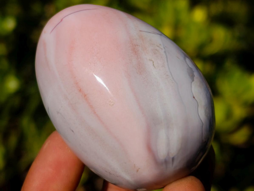 Polished and Natural Shashe River Agate Eggs x 12 From Shashe River, Zimbabwe - Toprock Gemstones and Minerals 