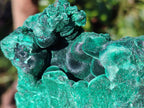 Natural Silky Malachite Specimens x 6 From Kasompe, Congo - Toprock Gemstones and Minerals 