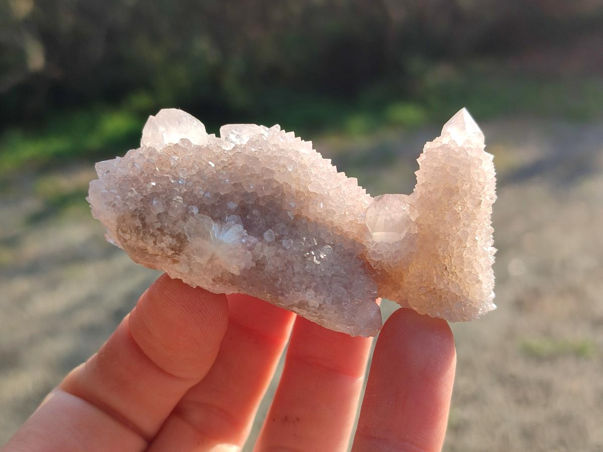Natural Drusy Fairy Spirit Quartz Clusters x 12 From Boekenhouthoek, South Africa - Toprock Gemstones and Minerals 