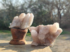 Natural Drusy Fairy Spirit Quartz Clusters x 12 From Boekenhouthoek, South Africa - Toprock Gemstones and Minerals 