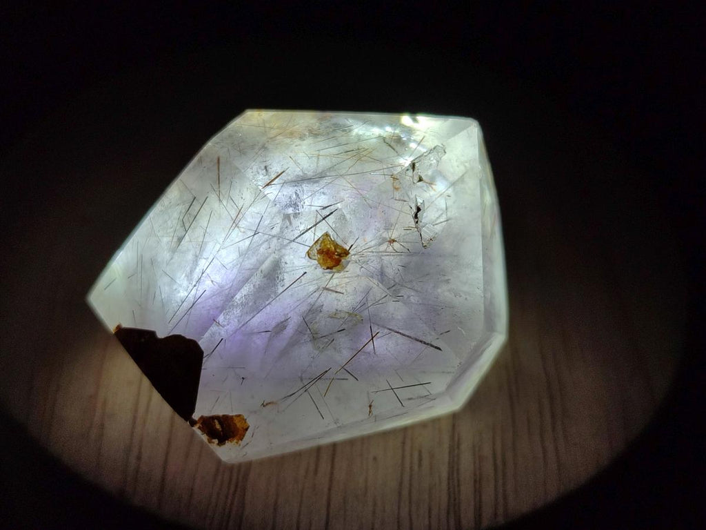 Polished Dark Purple Window Amethyst Crystals x 35 From Akansobe, Madagascar - Toprock Gemstones and Minerals 