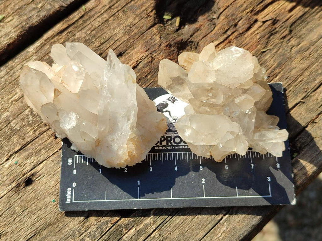 Natural Malagasy Quartz Clusters x 35 From Madagascar - Toprock Gemstones and Minerals 