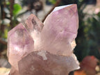 Natural Jacaranda Amethyst Crystal Clusters x 3 From Mumbwa, Zambia - Toprock Gemstones and Minerals 