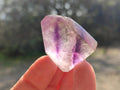 Polished Dark Purple Window Amethyst Crystals x 20 From Akansobe, Madagascar - Toprock Gemstones and Minerals 