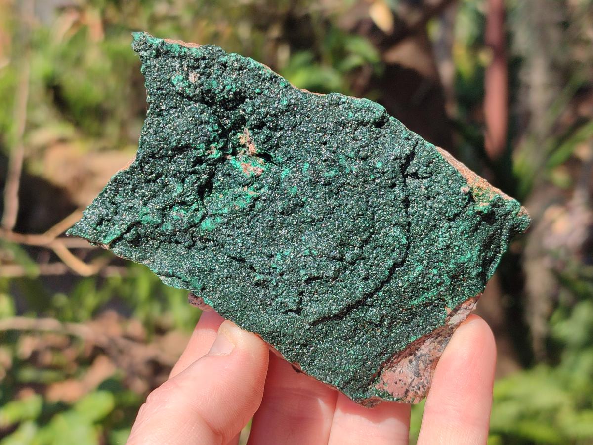 Natural Botryoidal Crystalline Malachite Specimens x 12 From Tenke Fungurume, Congo - Toprock Gemstones and Minerals 