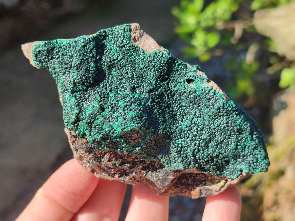Natural Botryoidal Crystalline Malachite Specimens x 12 From Tenke Fungurume, Congo - Toprock Gemstones and Minerals 