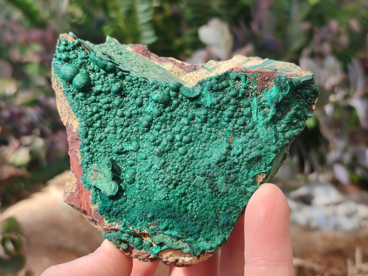 Natural Botryoidal Crystalline Malachite Specimens x 12 From Tenke Fungurume, Congo - Toprock Gemstones and Minerals 