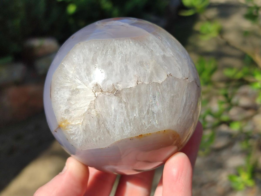 Polished Red Shashe River Agate Spheres x 2 From Shashe River, Zimbabwe - Toprock Gemstones and Minerals 
