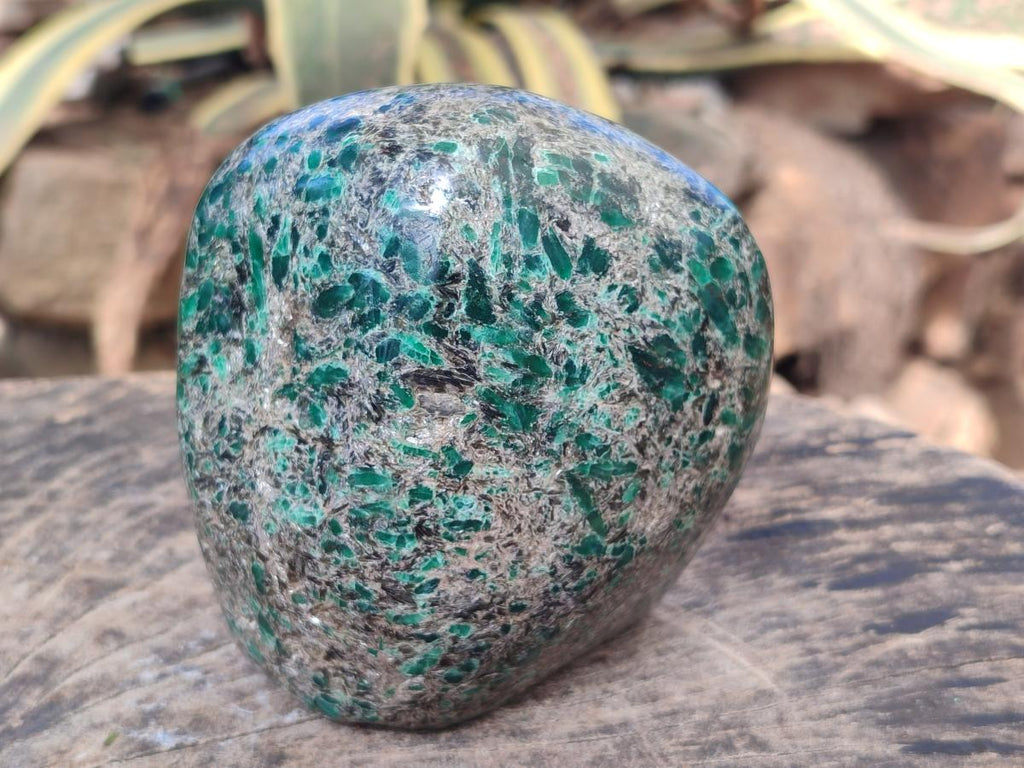 Polished Large Emerald Mica 'Mutokolite' Standing Display Piece x 1 From Mutoko, Zimbabwe - Toprock Gemstones and Minerals 