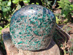 Polished Large Emerald Mica 'Mutokolite' Standing Display Piece x 1 From Mutoko, Zimbabwe - Toprock Gemstones and Minerals 
